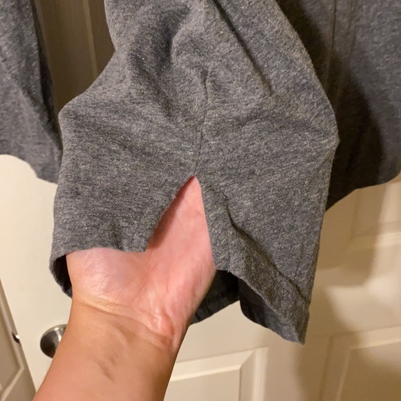 Jason Wu x Eva Air gray button neck unisex sleep tunic, size large - Picture 10 of 12